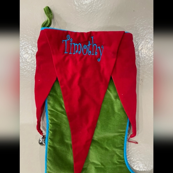 Samuel and Timothy Christmas Stockings - Picture 3 of 3